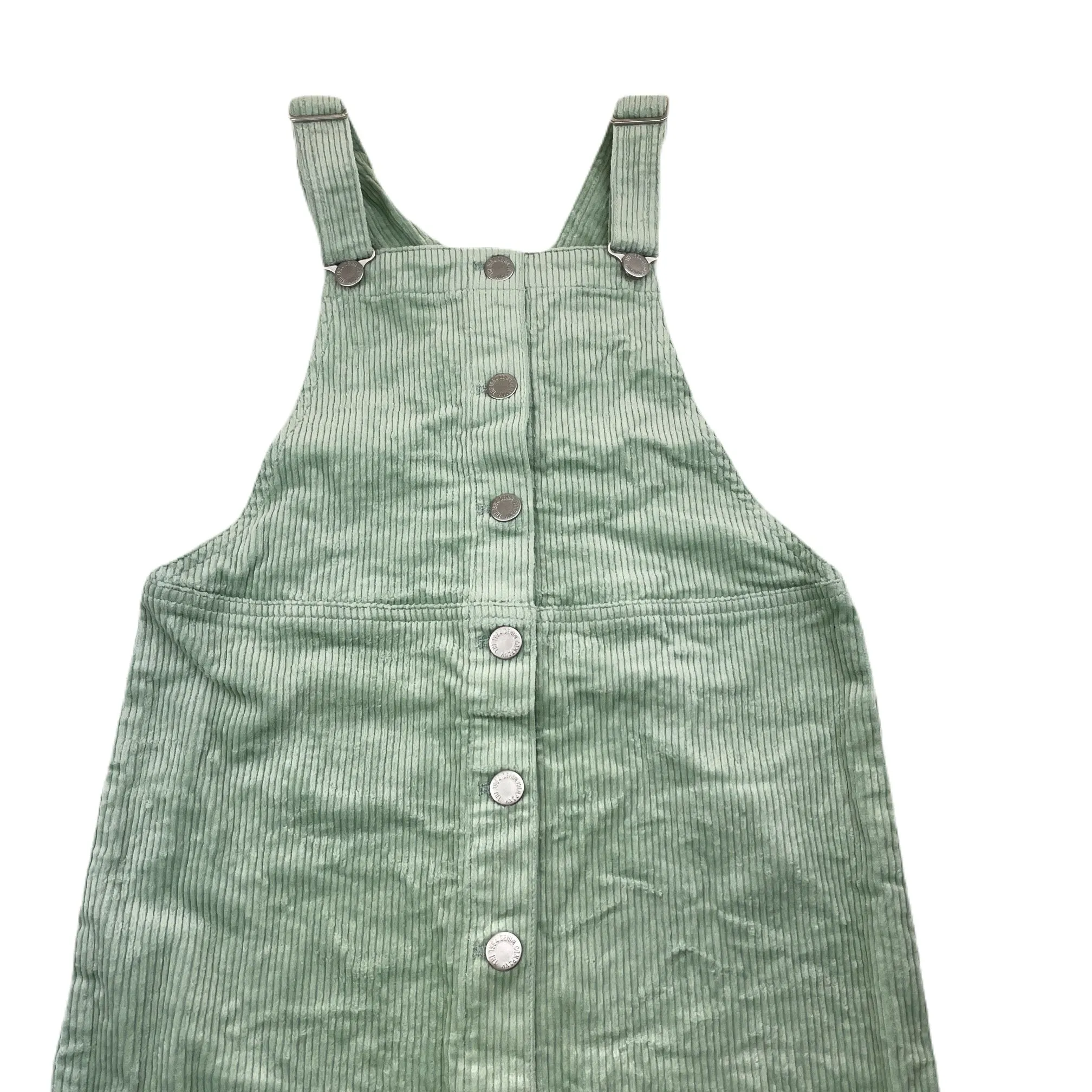 1964 Denim Co chunky corduroy overalls dress / pinafore, size 10, Pre-loved