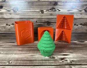 3D Christmas Tree Mold Press
