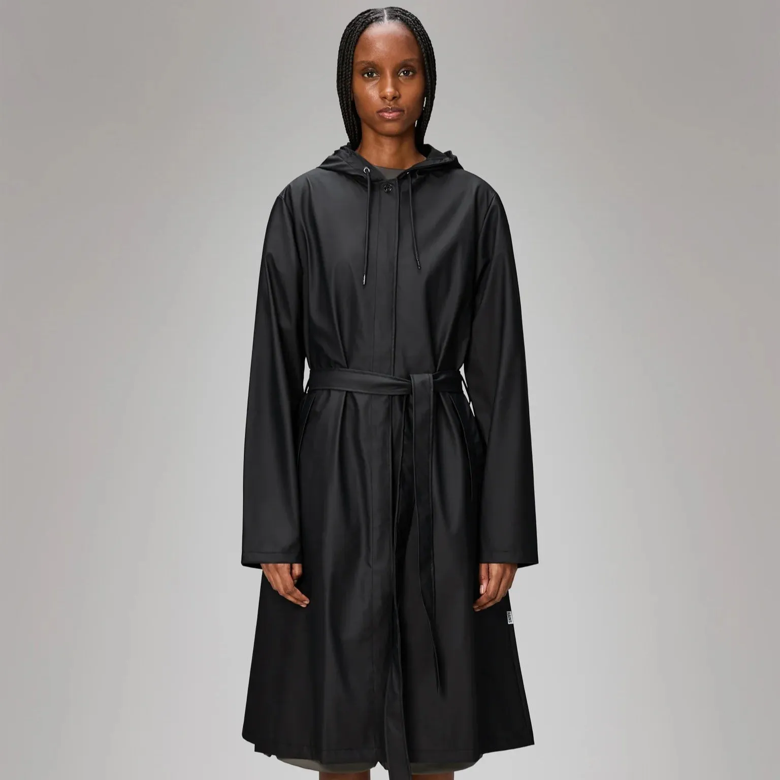 A-Line Longer W Jacket | Black