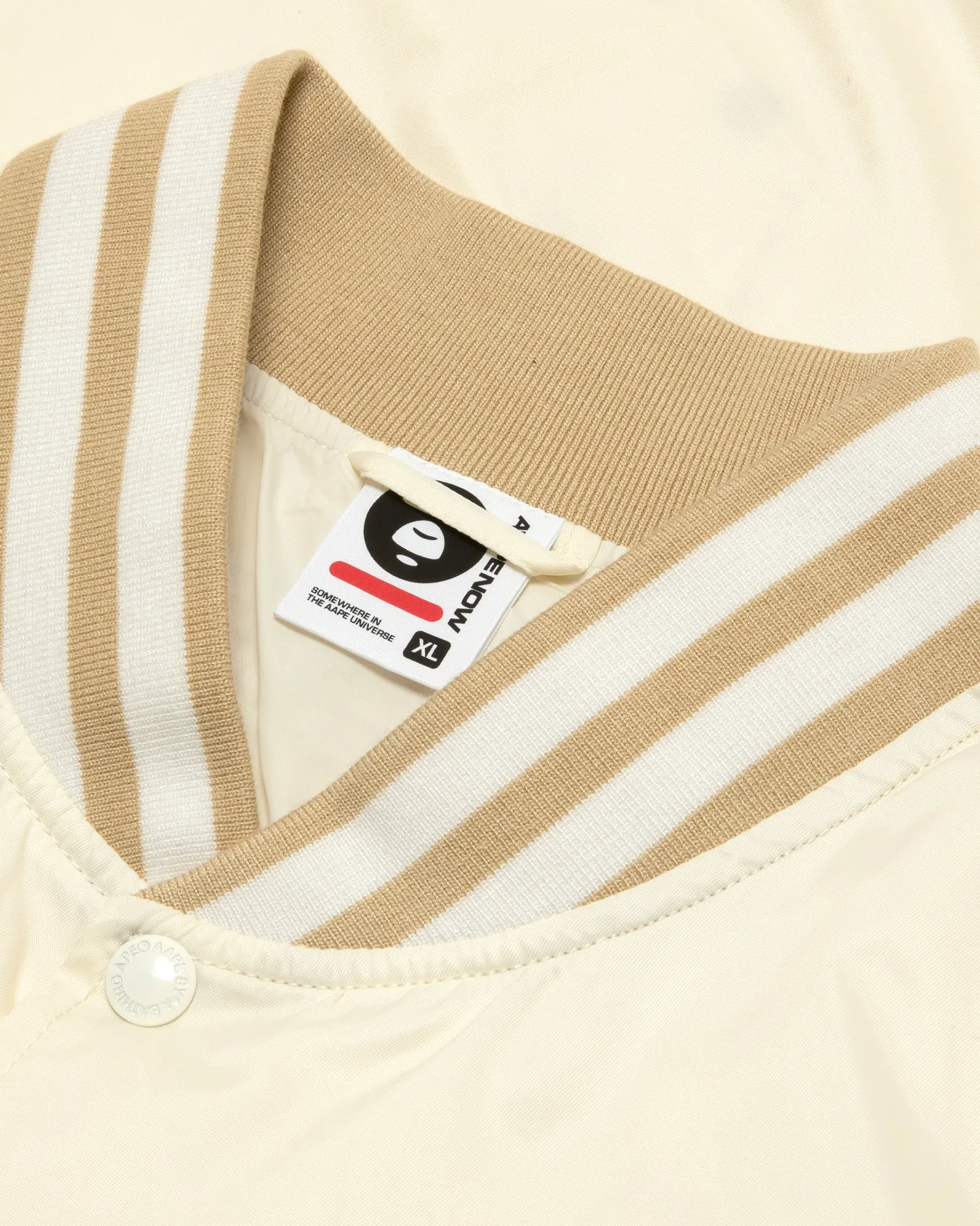AAPENOW Light Weight Jacket Varsity Jacket
