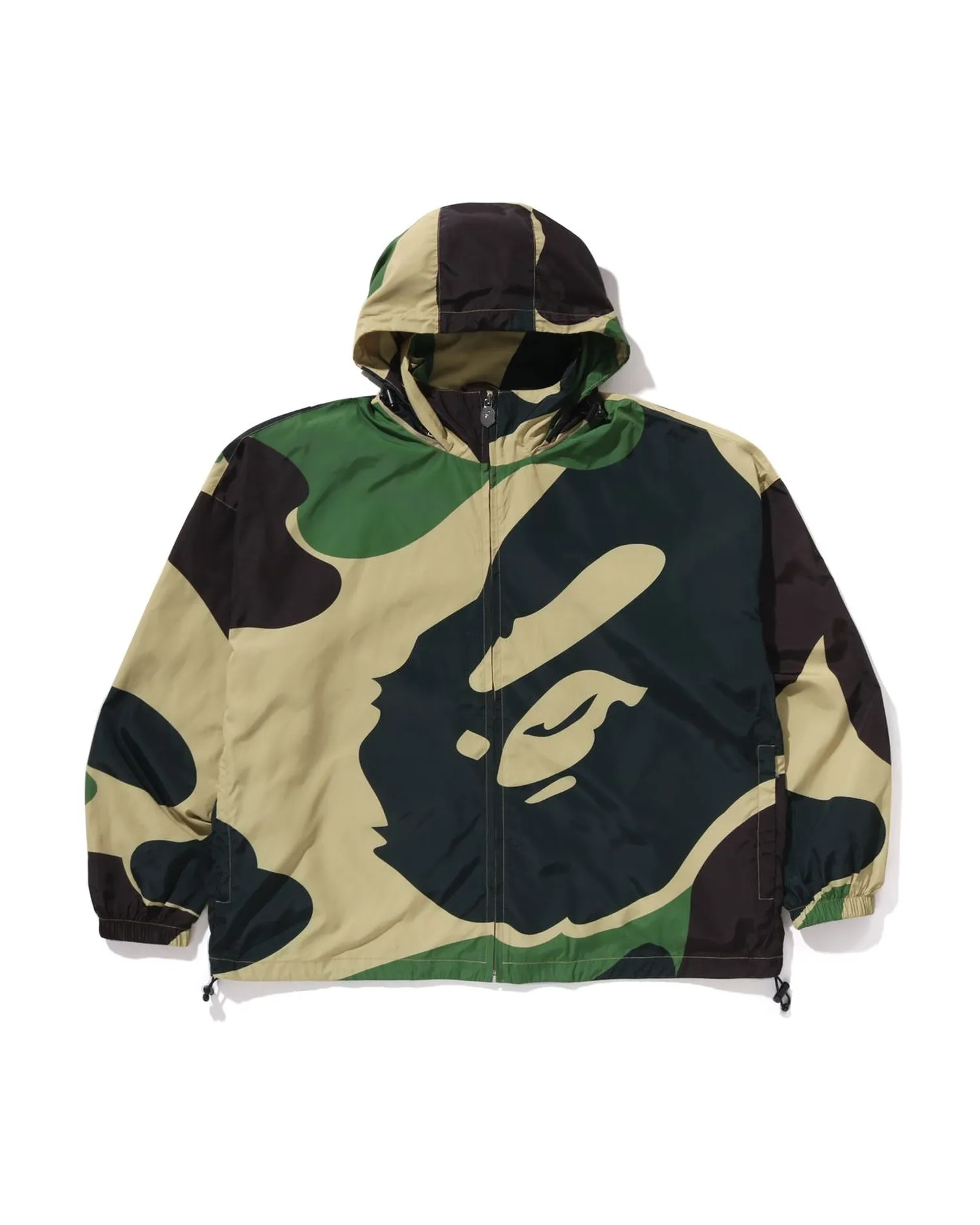 Abc Camo Nylon Hooded Jacket