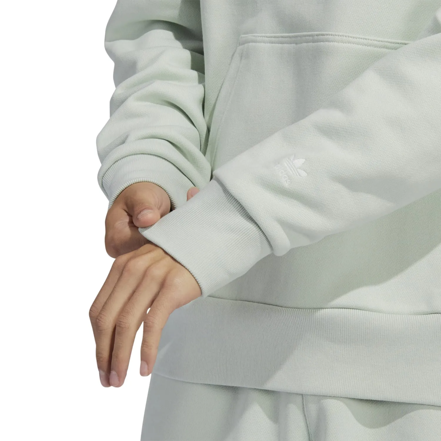 Adidas Originals Unisex PW Pharrell Williams Humanrace Basics Hoody Linen Green HS4815