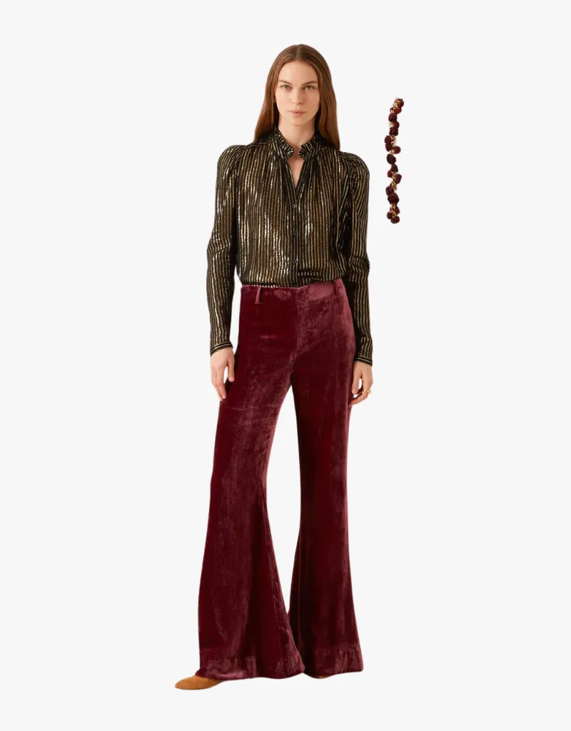 Alix Of Bohemia Artemis Moonlight Shirt in Black Moonlight