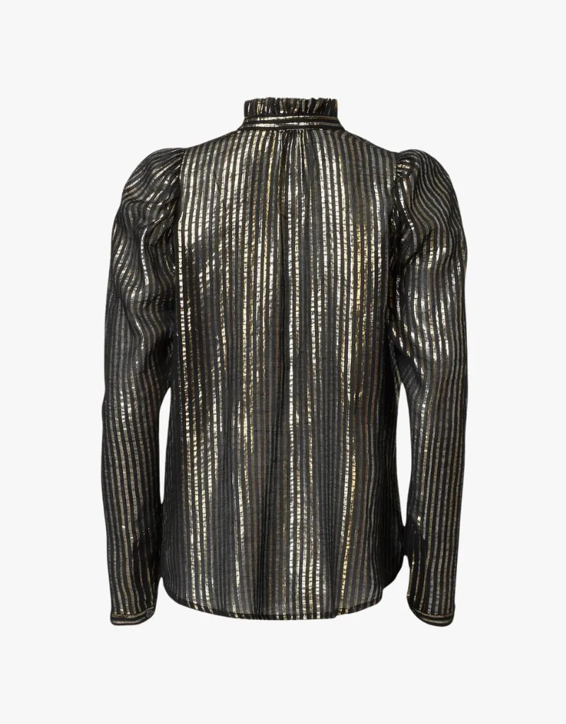 Alix Of Bohemia Artemis Moonlight Shirt in Black Moonlight