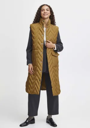 Amaxa Waistcoat - Dull Gold