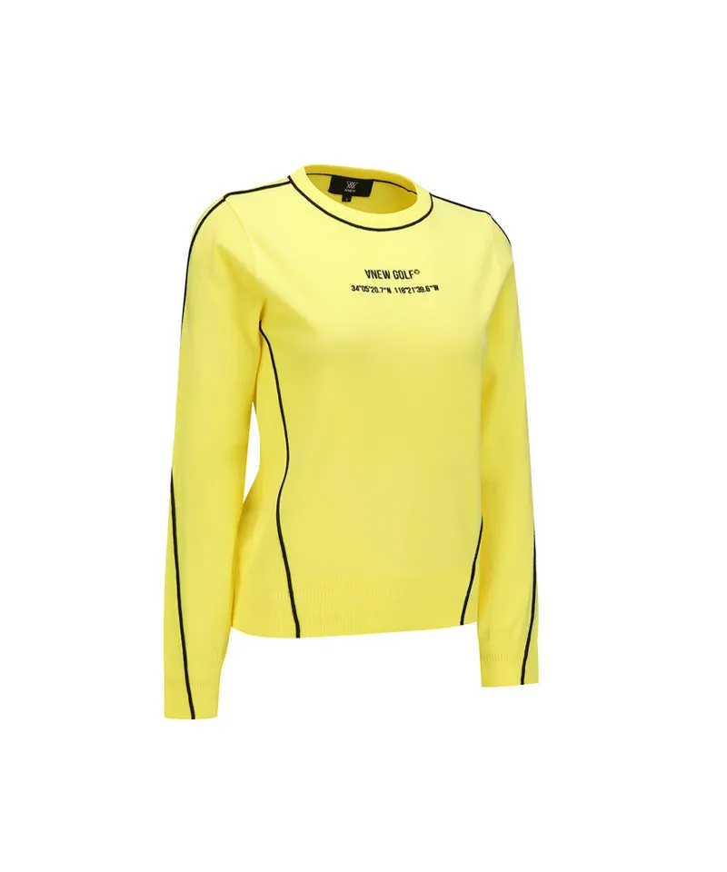 ANEW Golf Women's SP Essential Sweater - Yellow