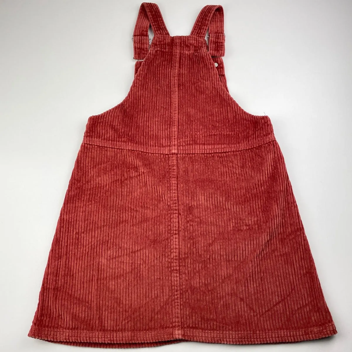 Anko chunky corduroy cotton overalls dress / pinafore, size 9, Pre-loved