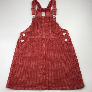 Anko chunky corduroy cotton overalls dress / pinafore, size 9, Pre-loved