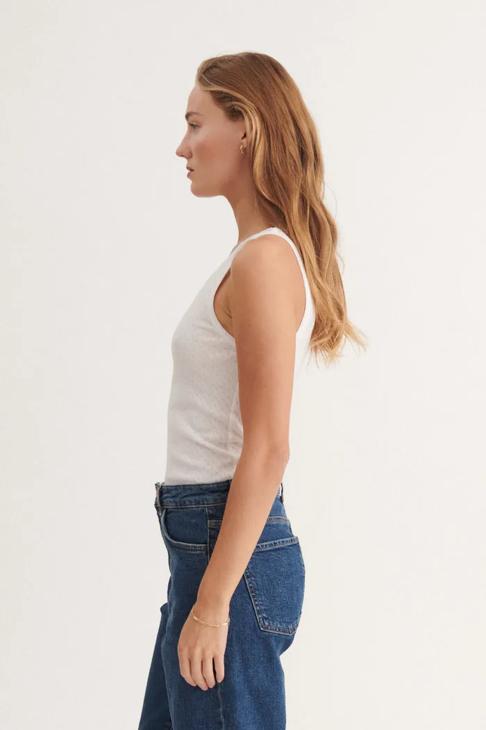 Arense Tank - White
