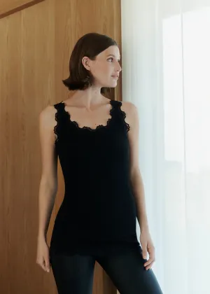 Babette Lace Top - Black