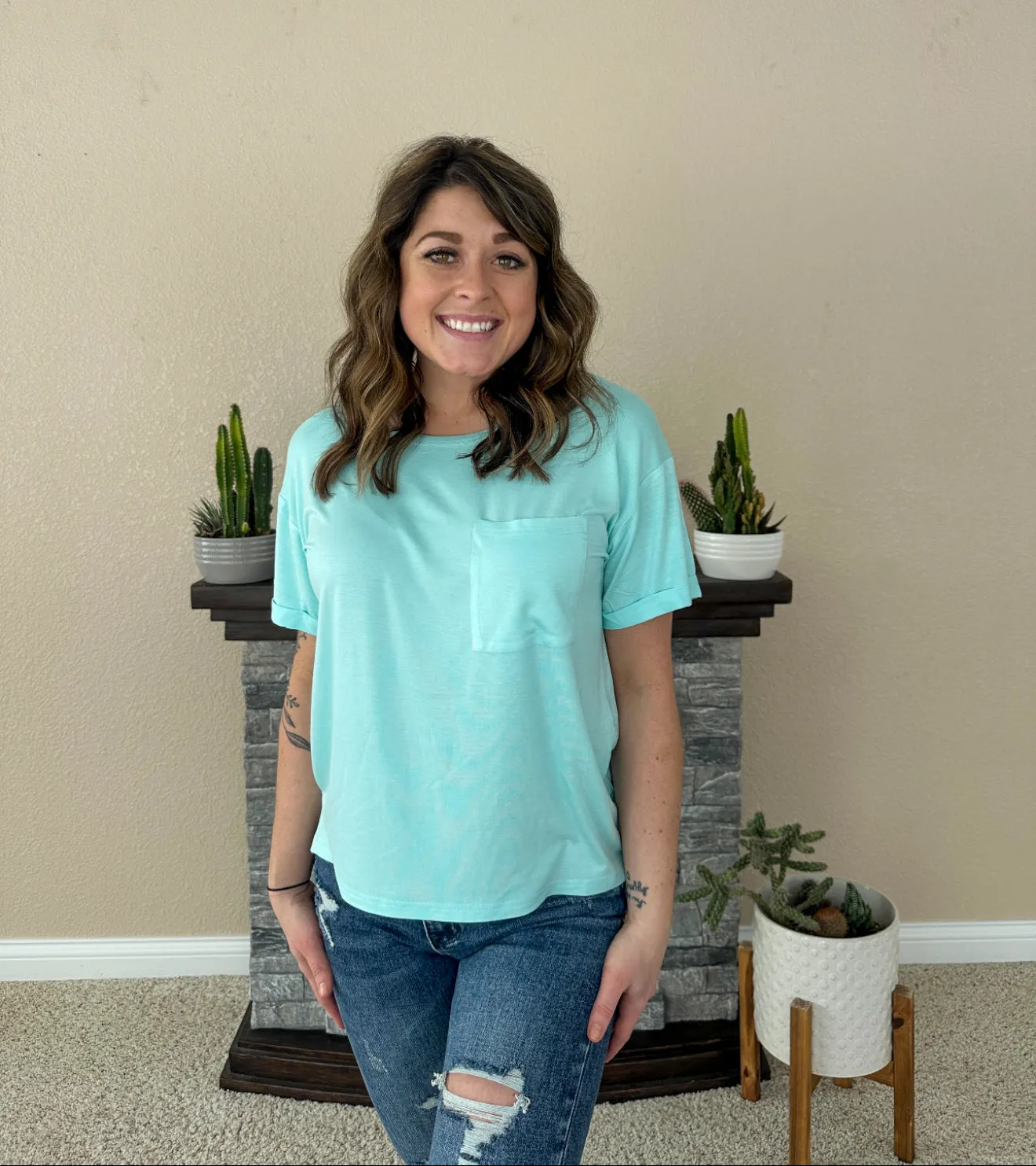 Back To Basics Pocket Tee by Top Notch