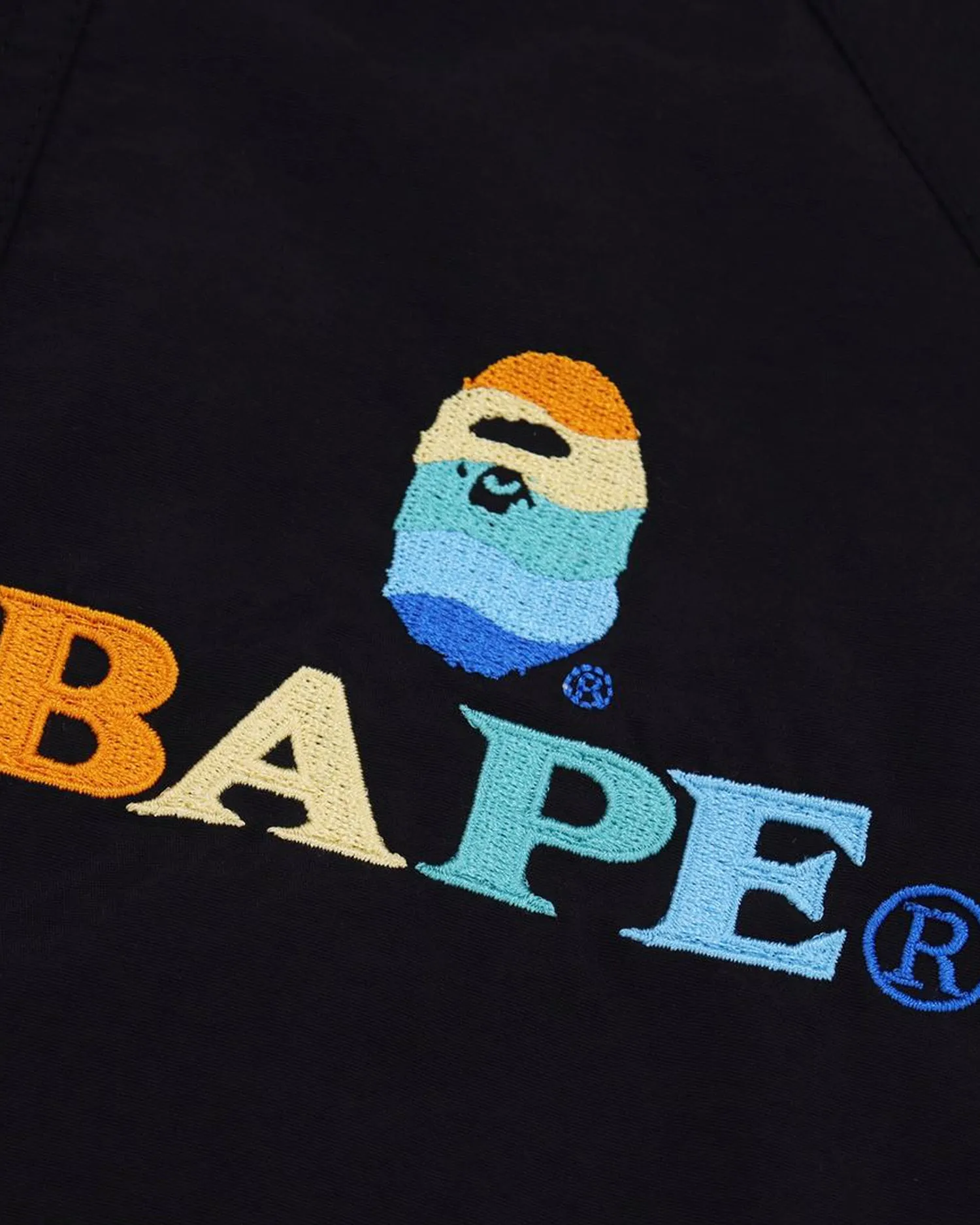 Bape Logo Embroidery Overs Jacket