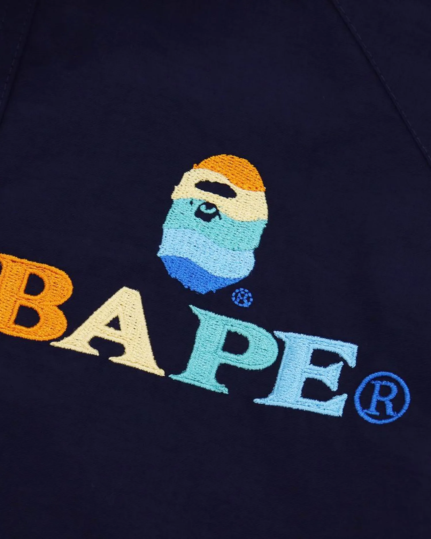 Bape Logo Embroidery Overs Jacket