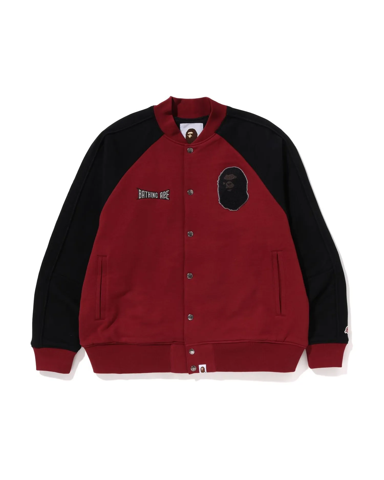 BAPE Sweat Varsity Jacket