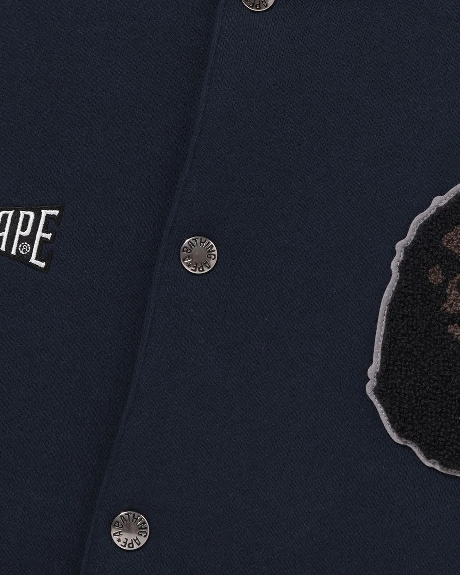 BAPE Sweat Varsity Jacket