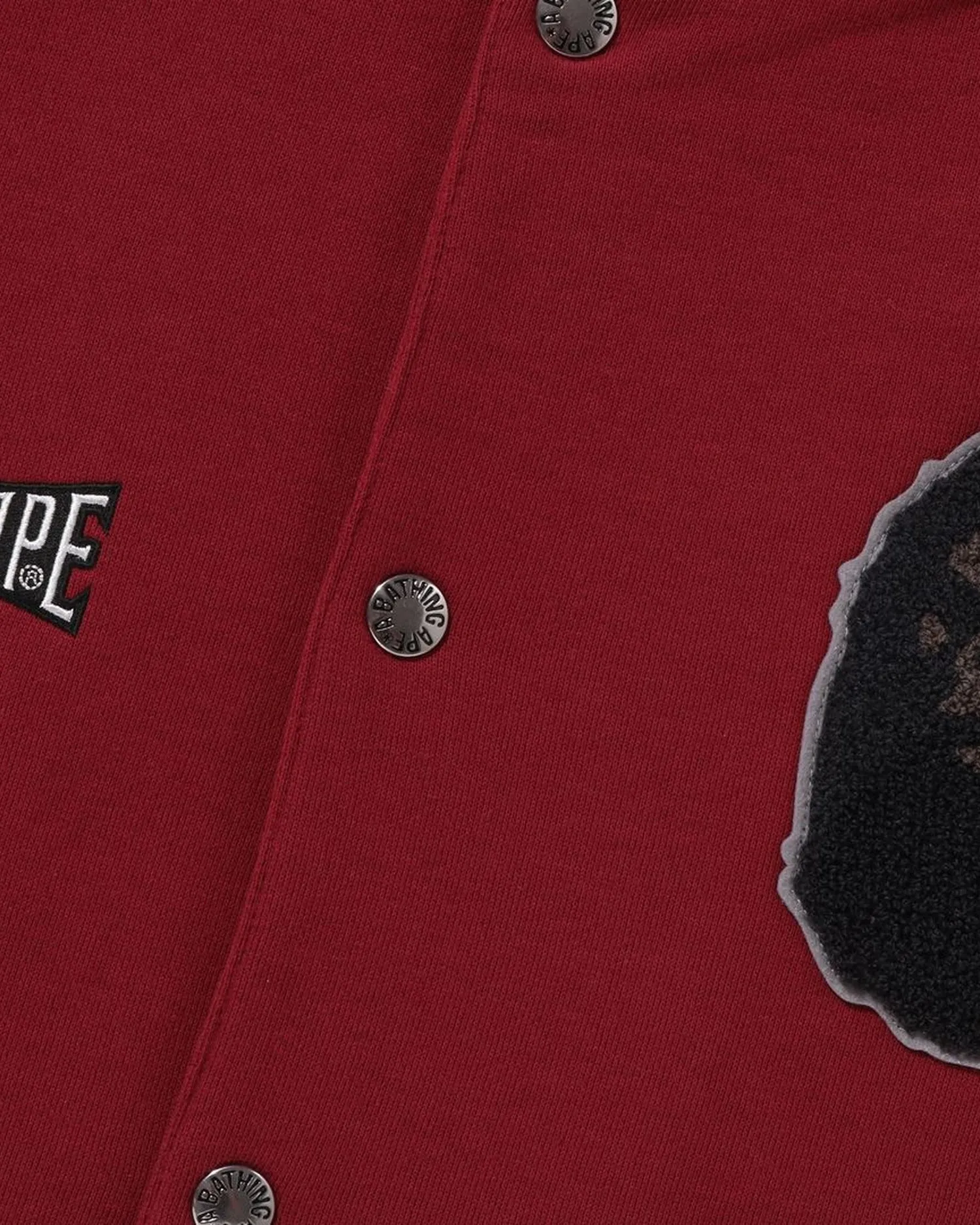 BAPE Sweat Varsity Jacket