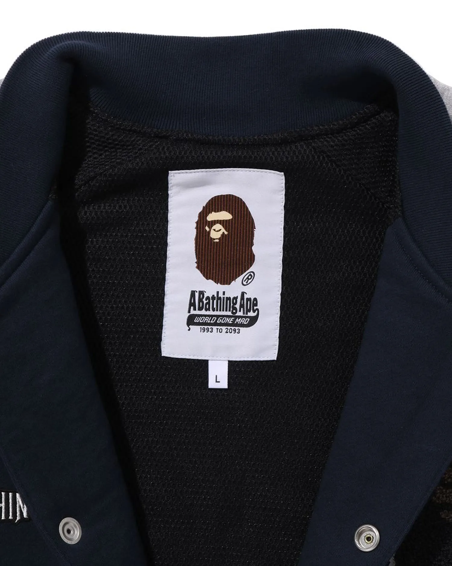 BAPE Sweat Varsity Jacket