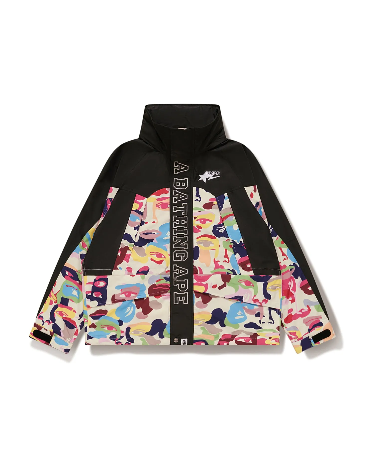 BAPE X Kidsuper Camo Snowboard Jacket