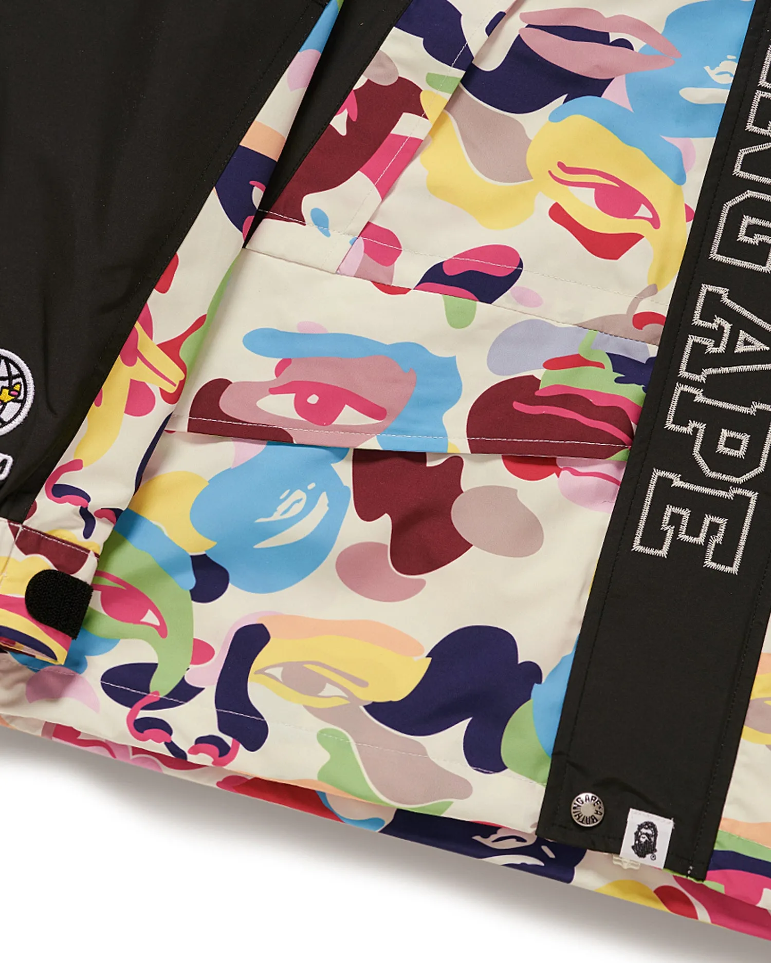 BAPE X Kidsuper Camo Snowboard Jacket