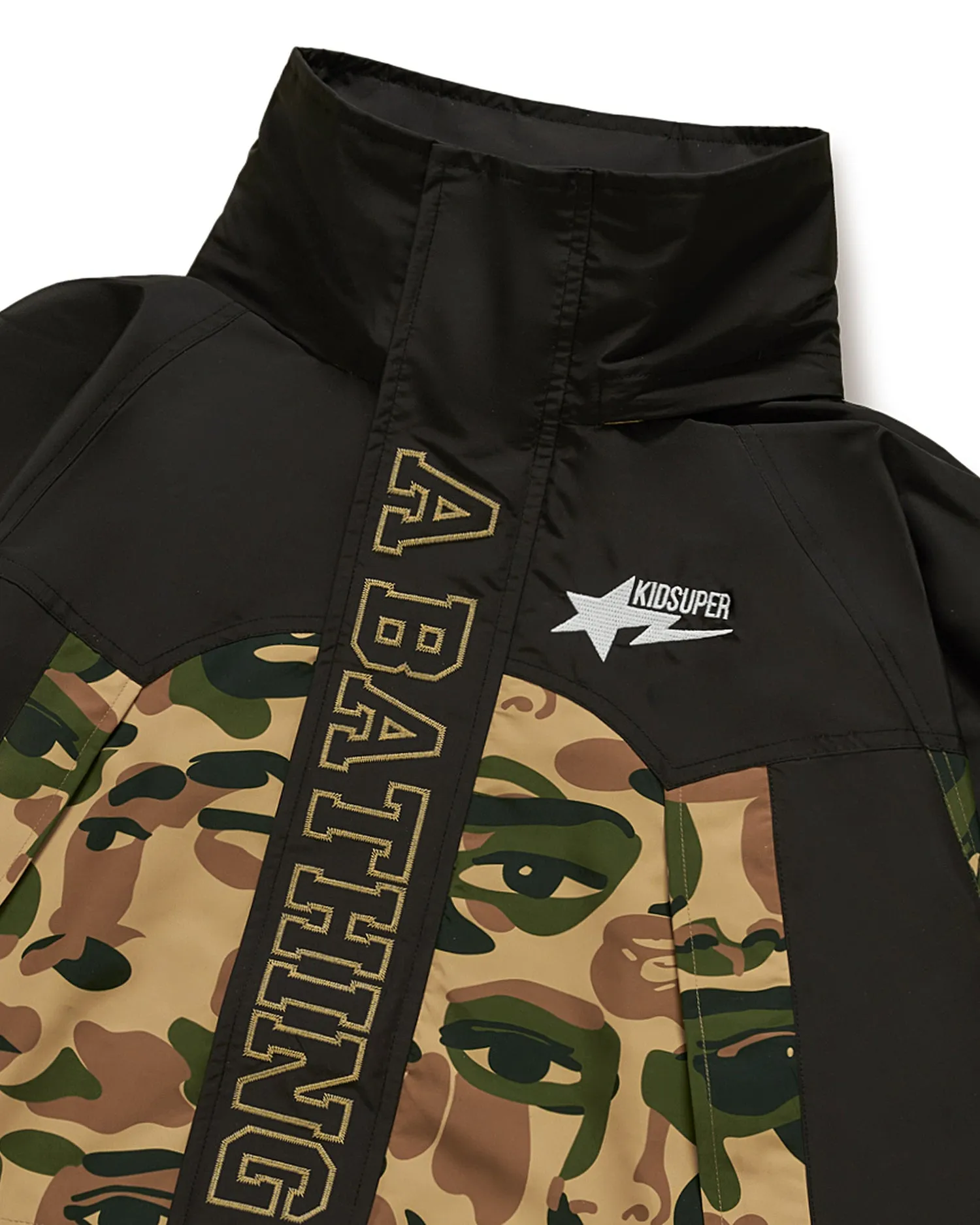BAPE X Kidsuper Camo Snowboard Jacket