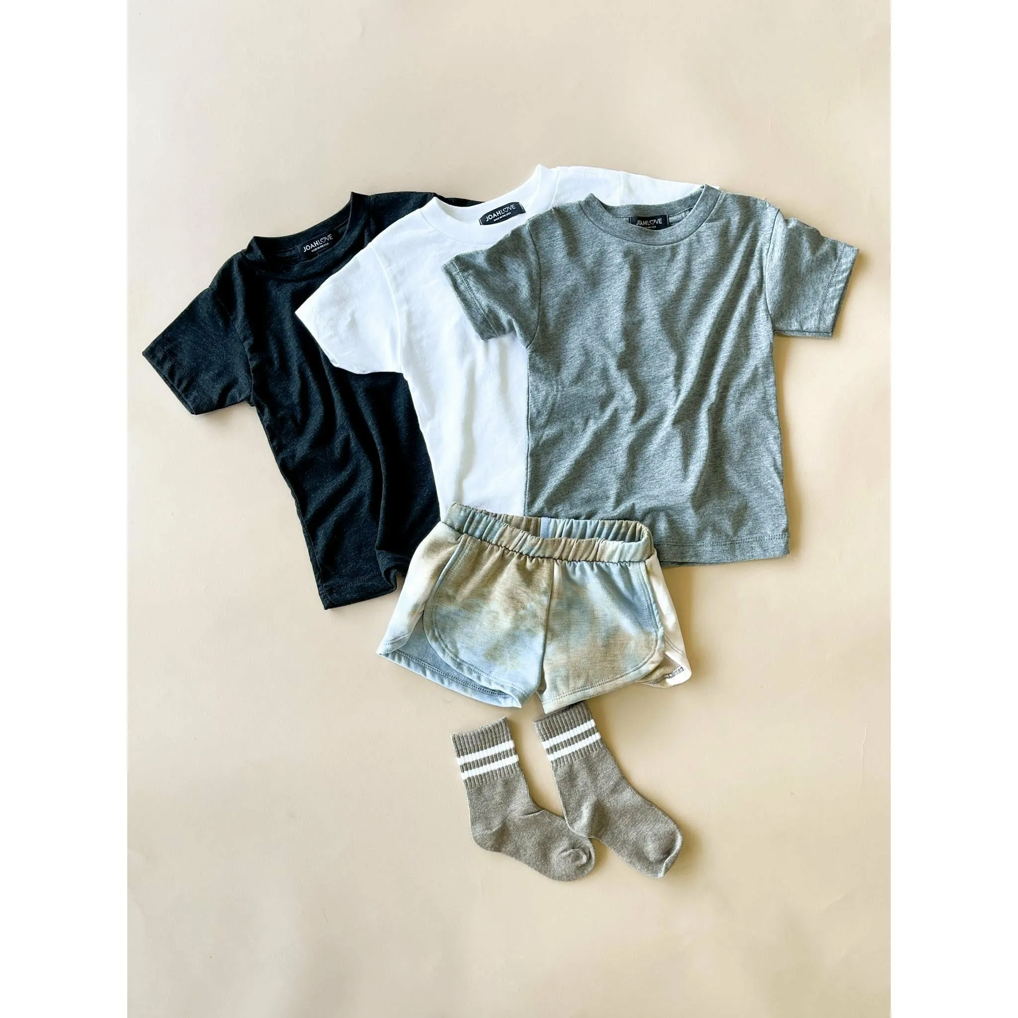 Basic Tee | Charcoal Black