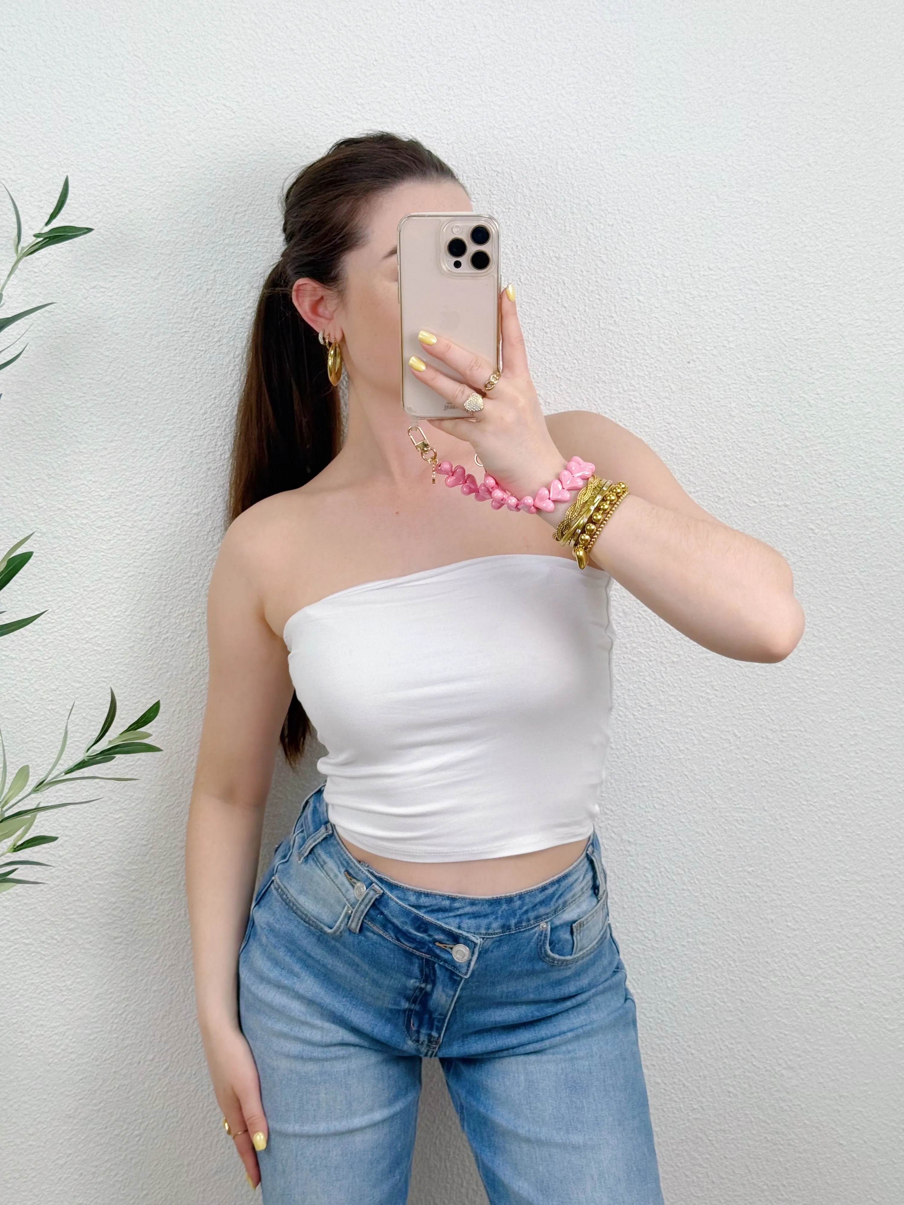 BASIC TUBE TOP | WIT