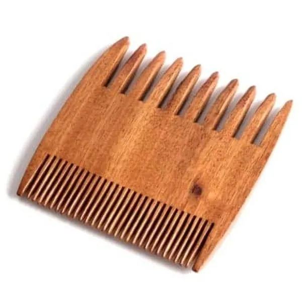 Beard Mustache Wooden Comb