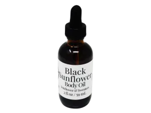 Black Sunflower Body Oil