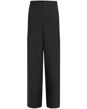 Black Techno Sartorial Track Pant
