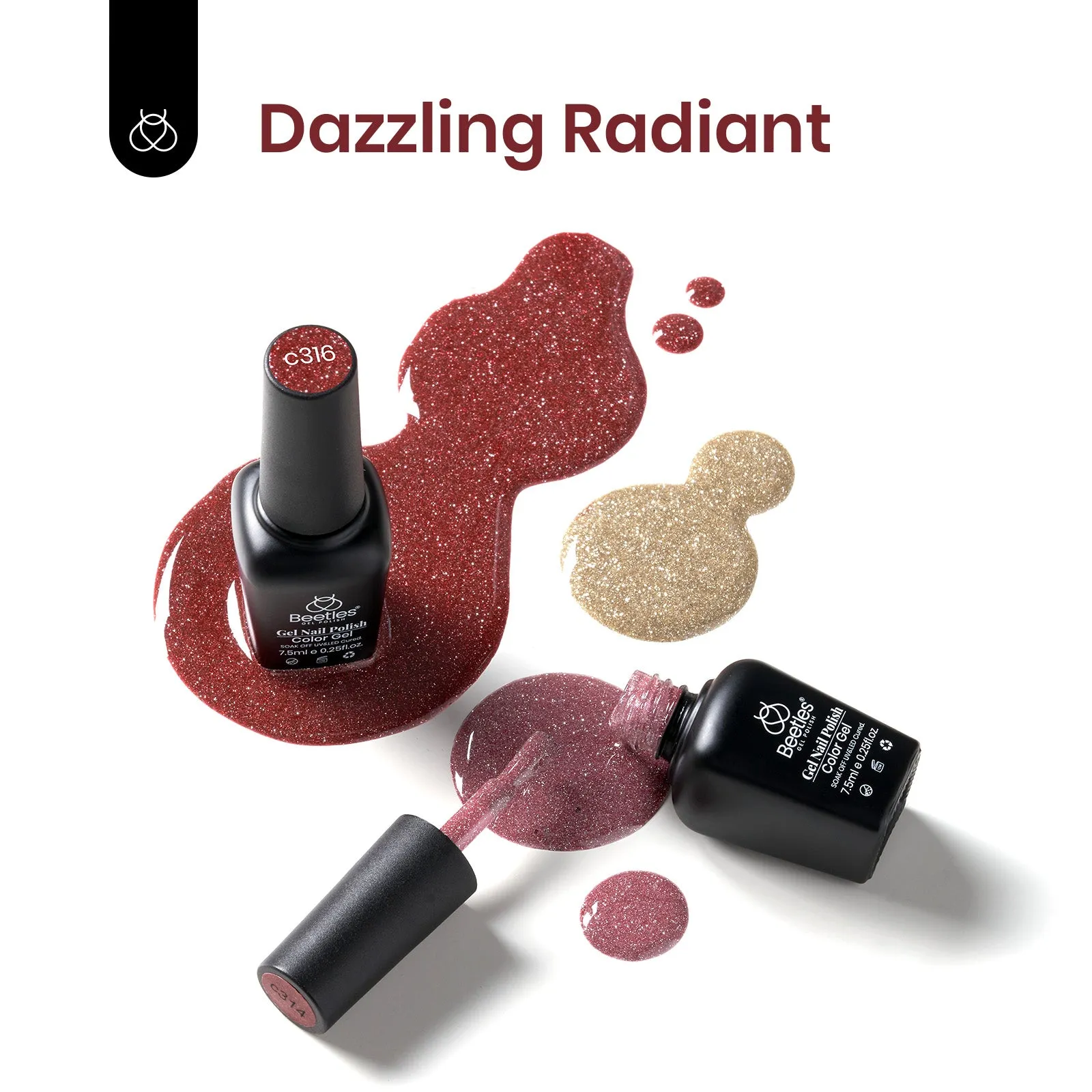Bling Fling |  6 Colors Gel Polish Set