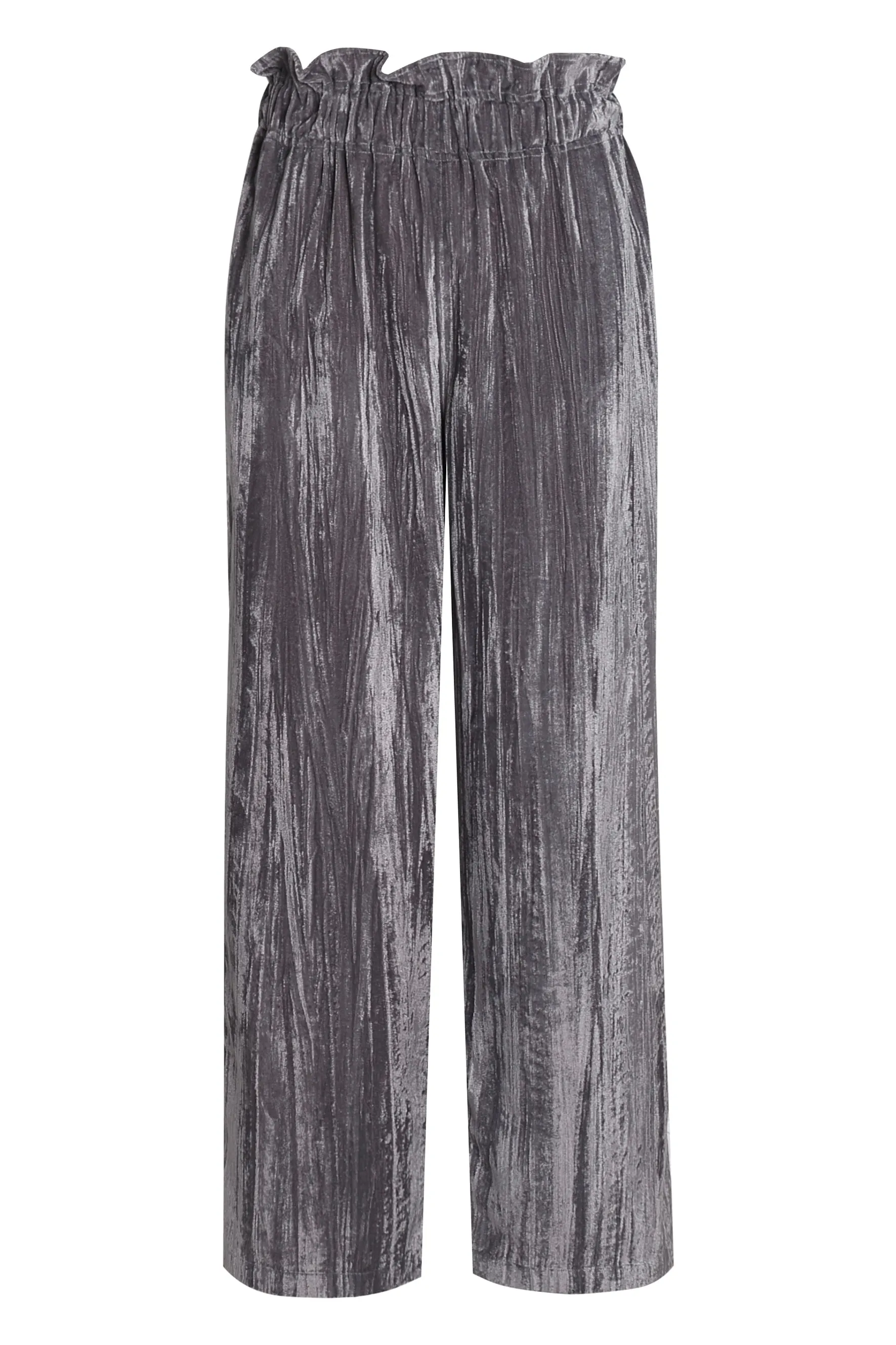 Blossom Velvet Wide Leg Pants