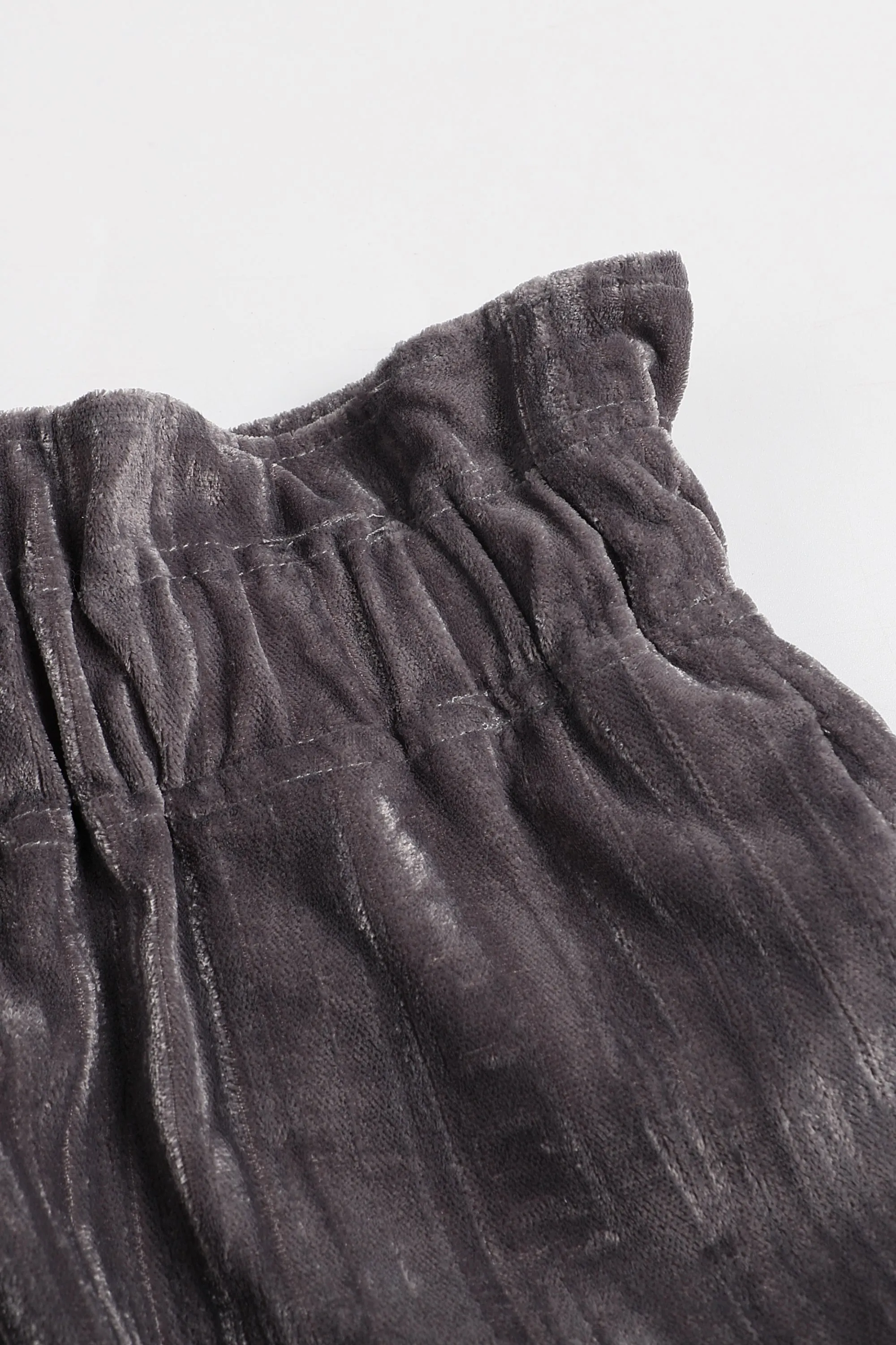 Blossom Velvet Wide Leg Pants