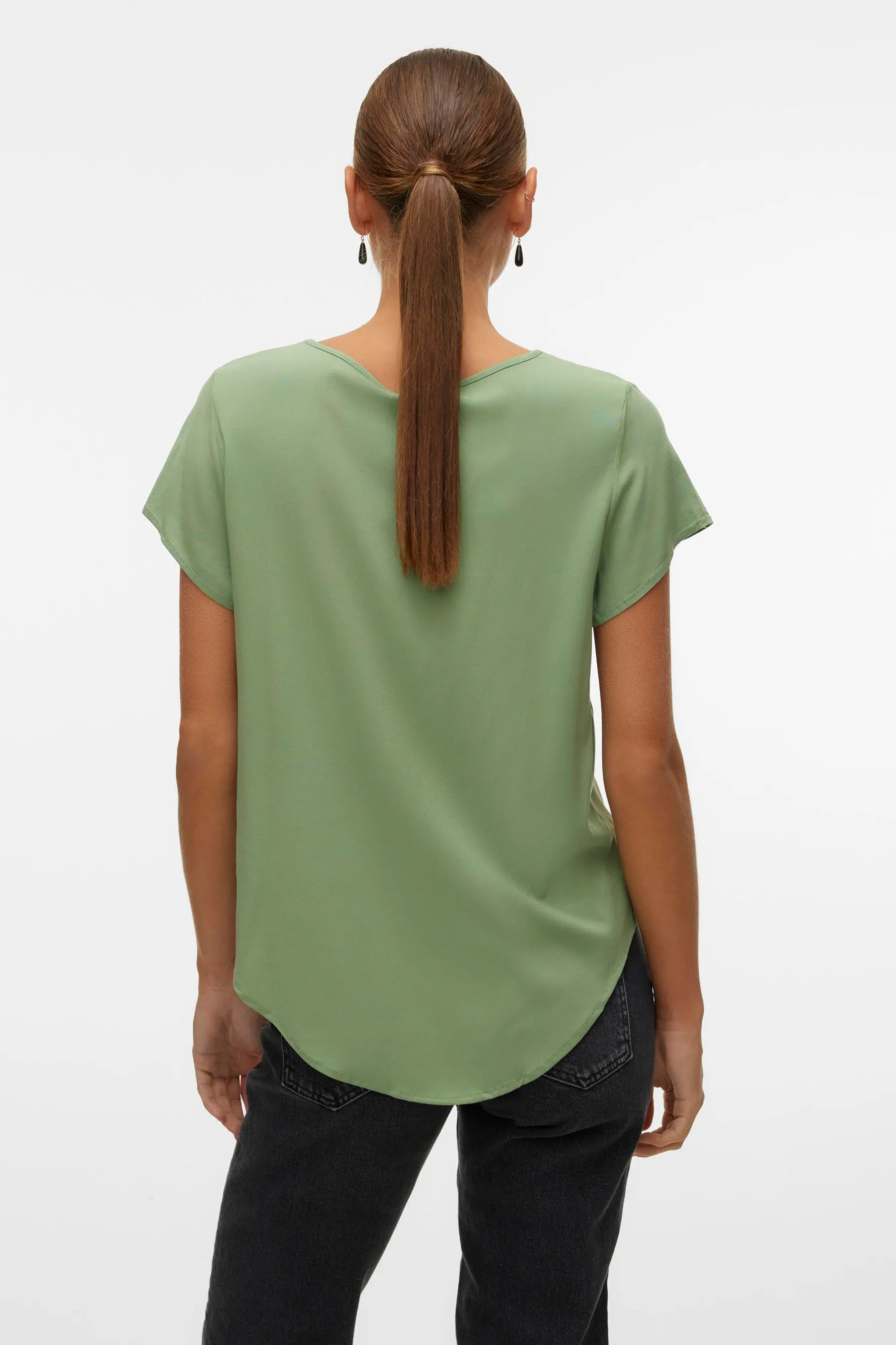 Blouse (korte mouwen) Groen - VERO MODA®