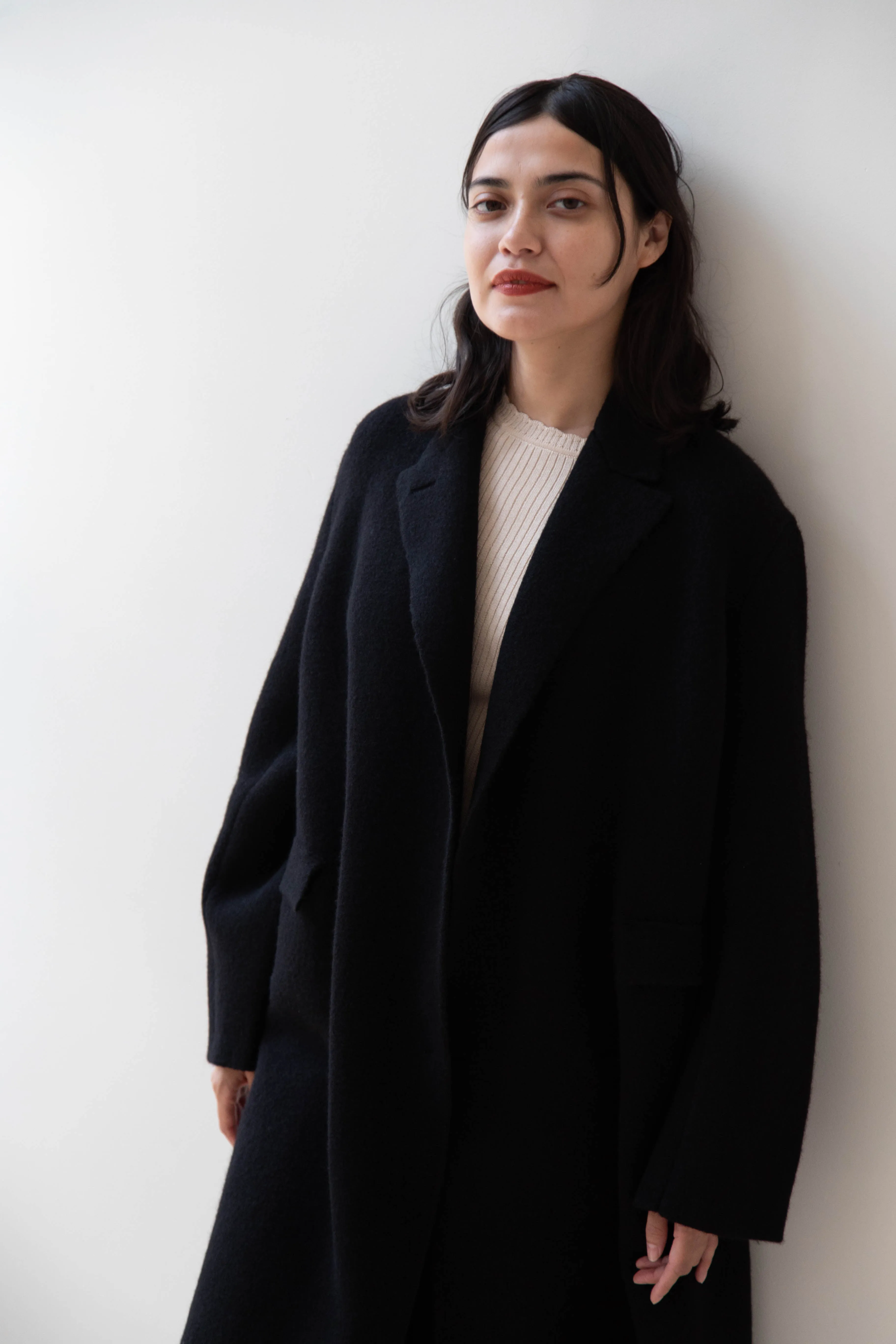 Boboutic | Double Outerwear Coat in Black