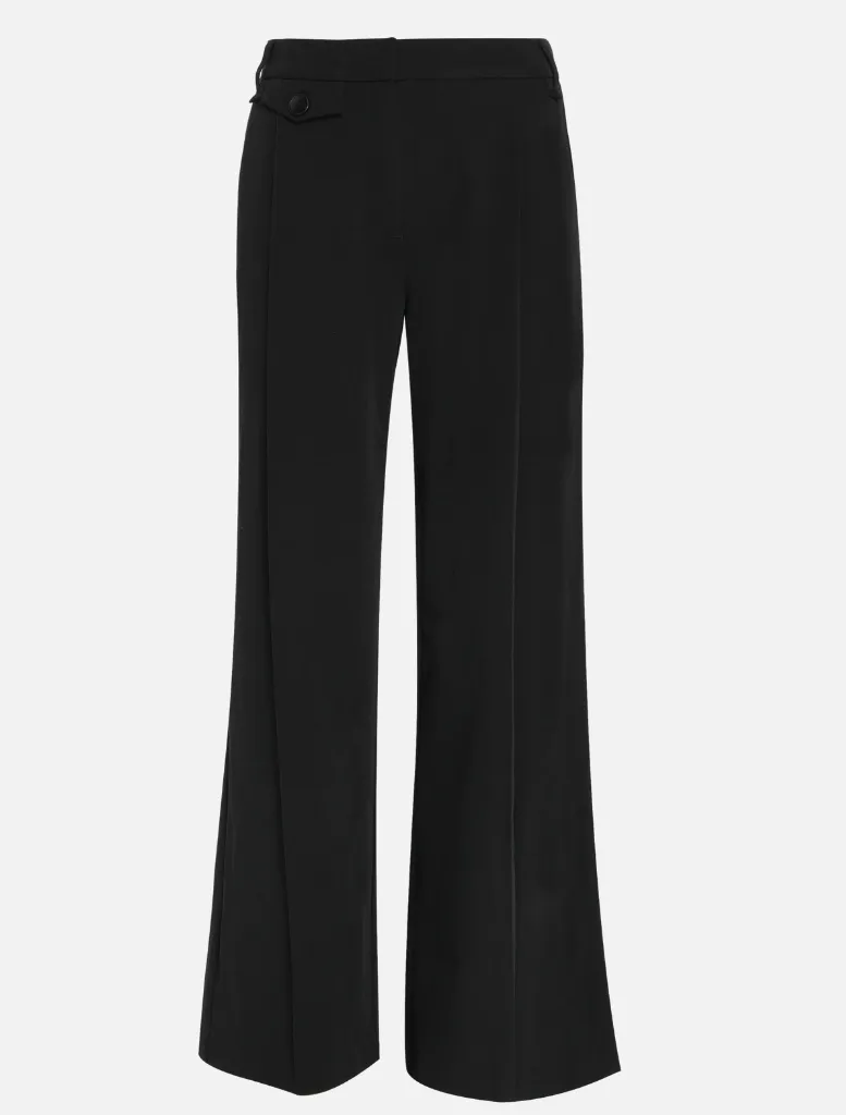 Boston Wide Leg Pant - Black