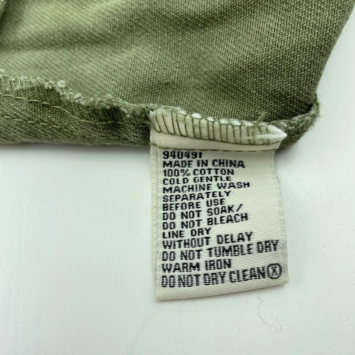 Breakers khaki cotton overalls dress / pinafore, size 6, Pre-loved