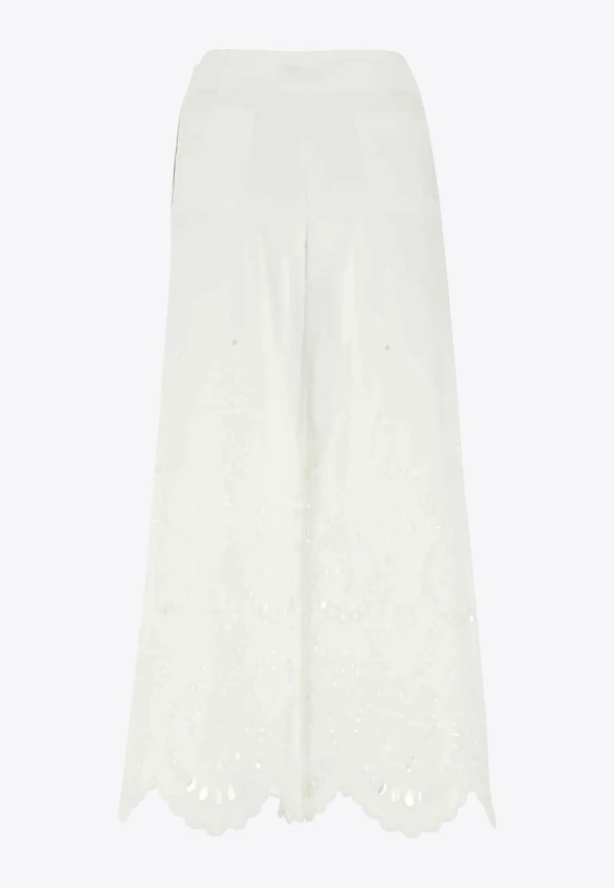 Broderie Anglaise Culotte Pants