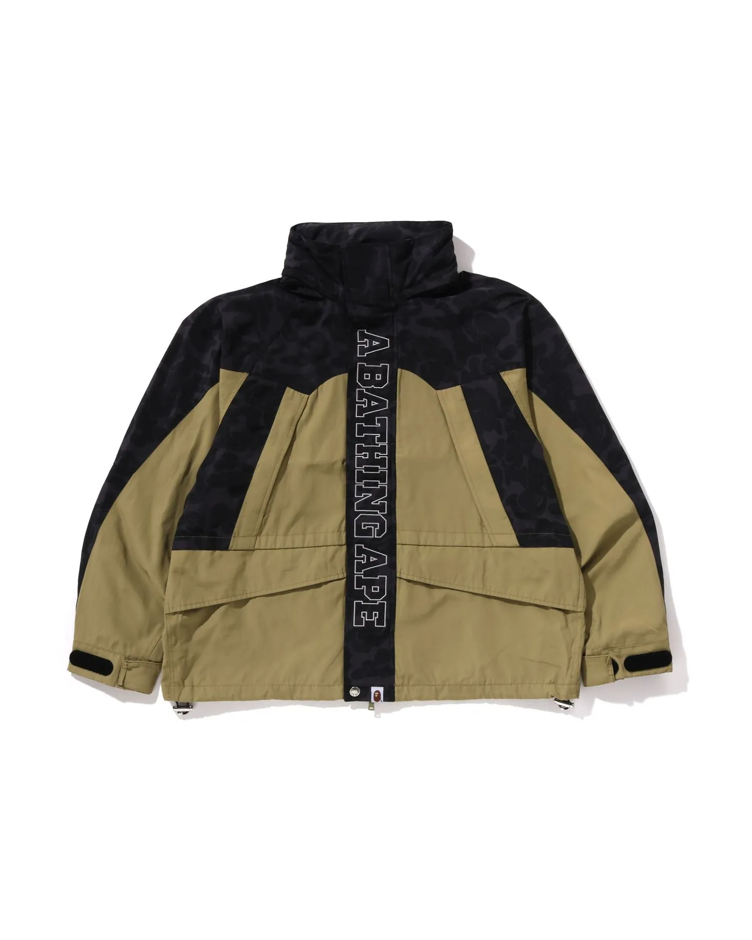 Camo Panel Snowboard Jacket