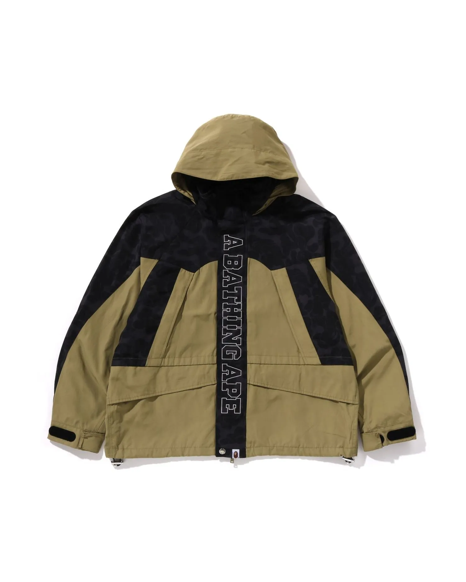 Camo Panel Snowboard Jacket