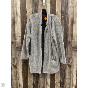 Cardigan By Massini In Black & White, Size: Xl