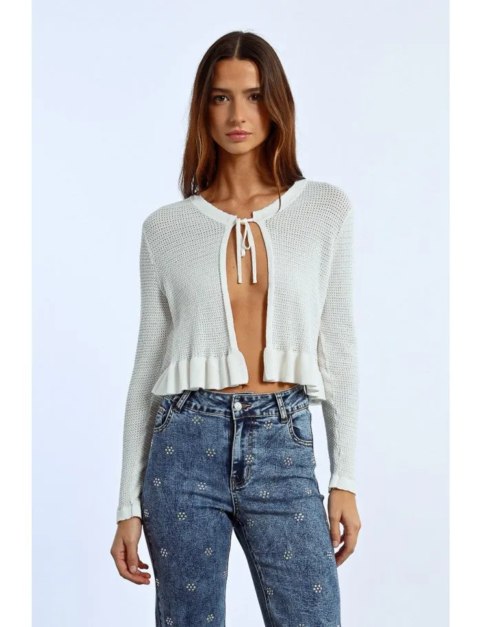 Cassidy Open Tie Cardigan
