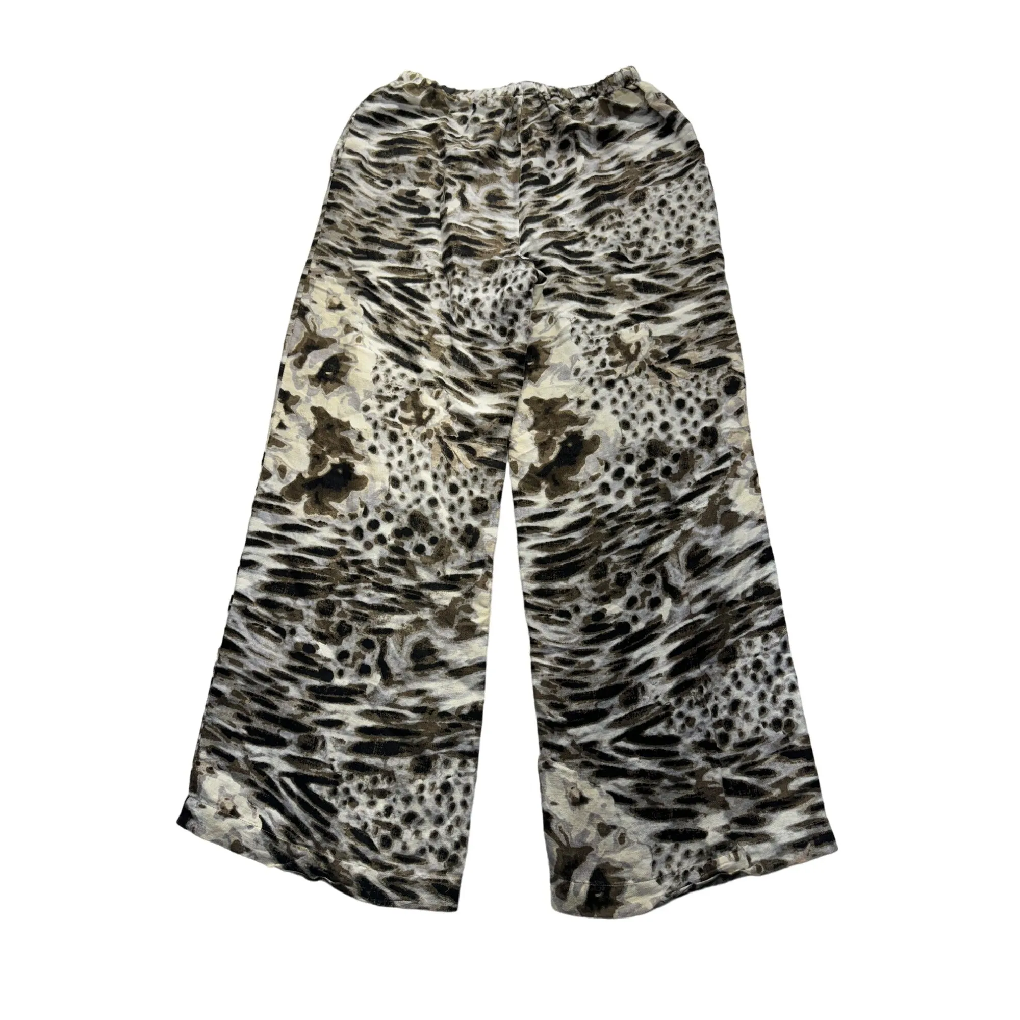 Chicos Patterned Wide leg Pants #3979