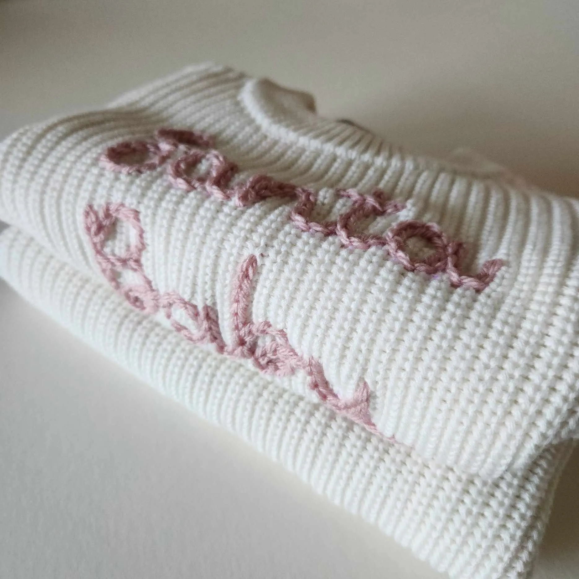 CHUNKY KNIT SWEATER - MARSHMALLOW