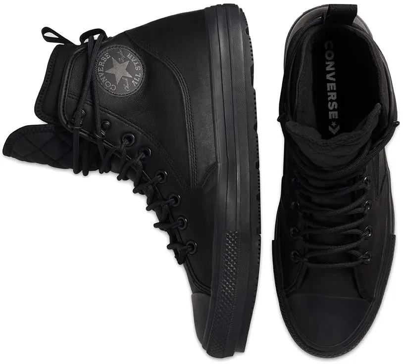Converse Chuck Taylor All Star Hi Tops All Terrain Leather Mono Black