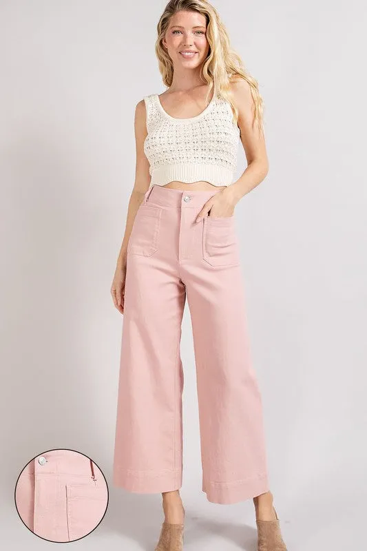 Coveted Favorite Curvy Soft Wash Wide Leg Pants