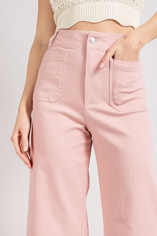 Coveted Favorite Curvy Soft Wash Wide Leg Pants