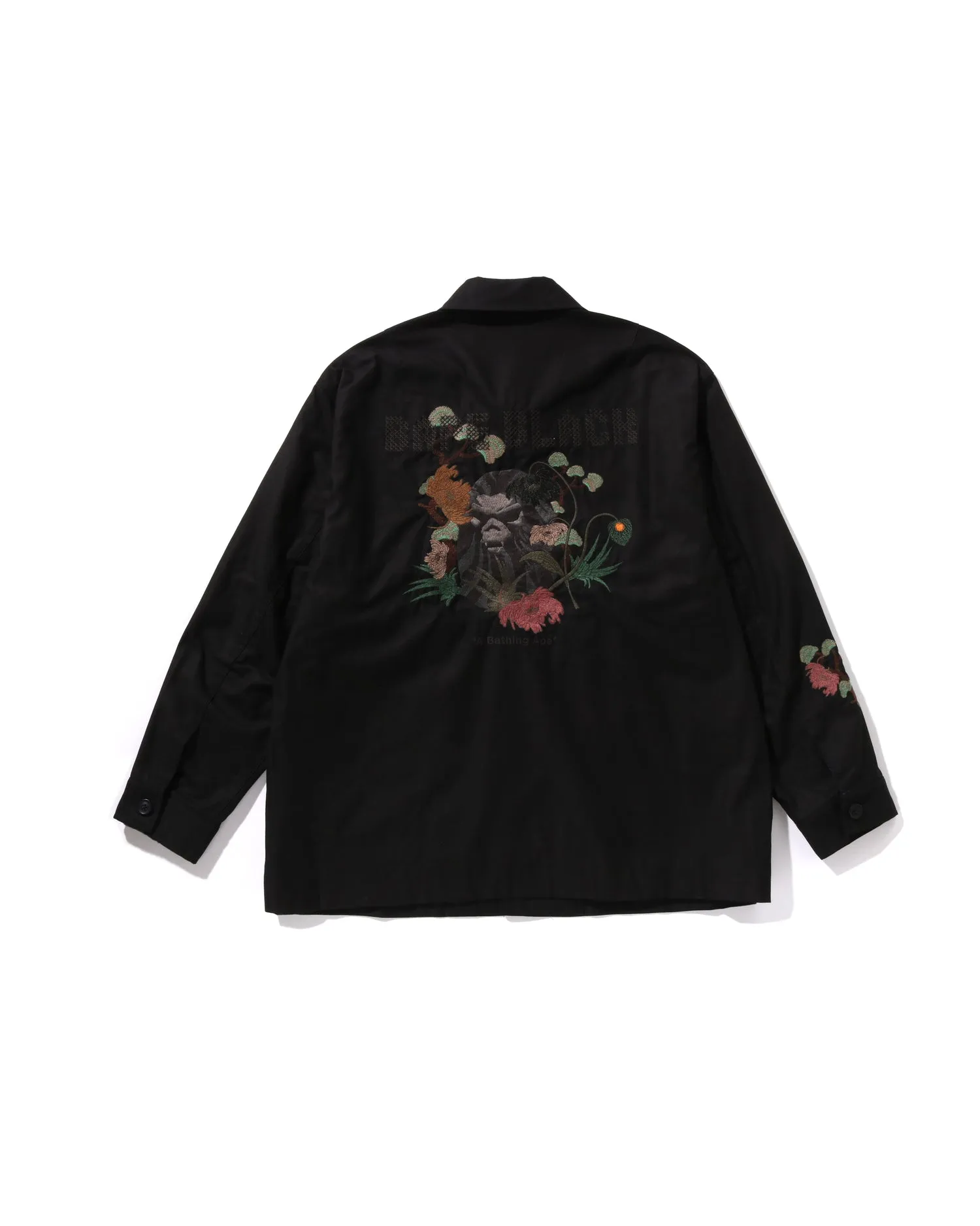 Cross Stitched Army Shirt