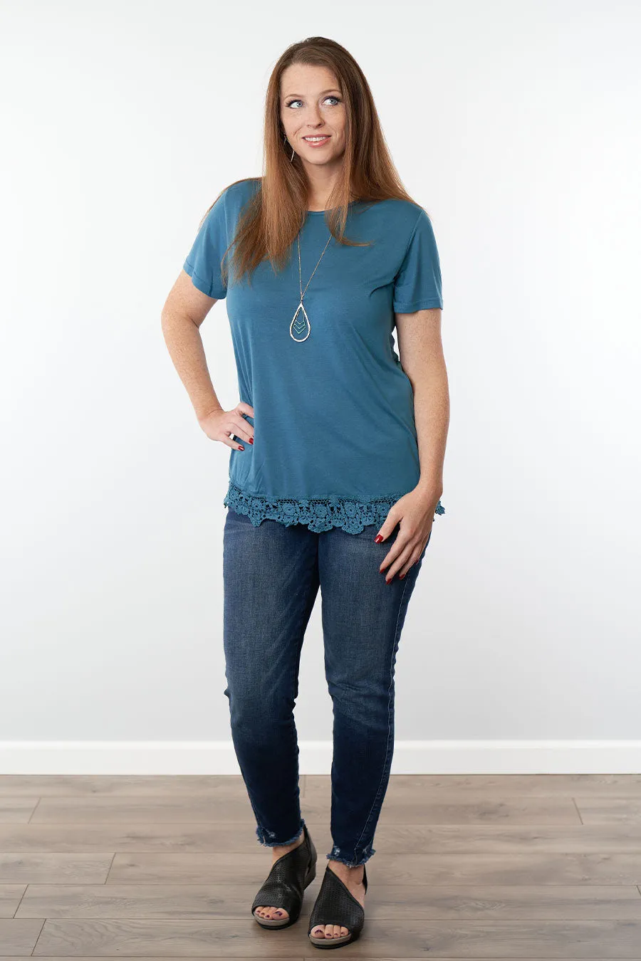 Cure My Blues Short Sleeve Top