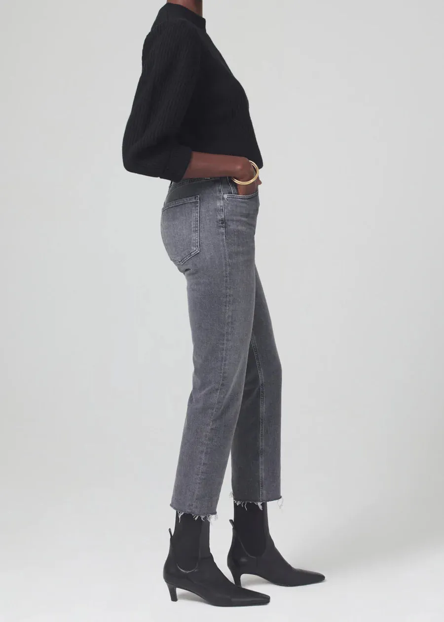 Daphne Crop High Rise Stovepipe - All Nighter