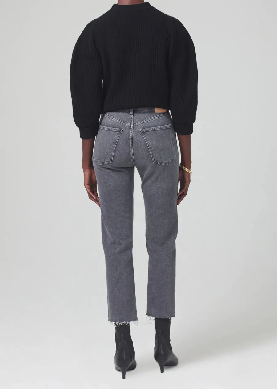 Daphne Crop High Rise Stovepipe - All Nighter